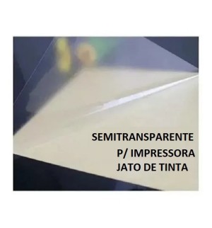 VINIL  SEMI-TRANSPARENTE C/10