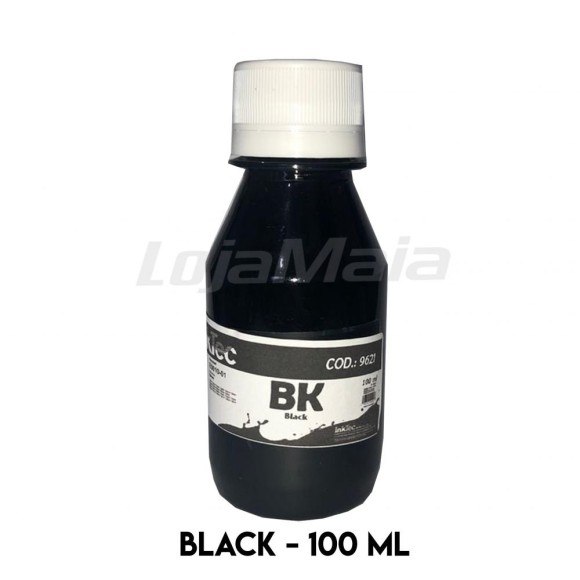 TINTA CORANTE INKTEC - 100ML - BK
